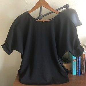 Black dress shirt
